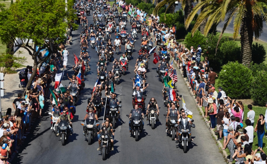  Parata della concentrazione motociclistica di Faro