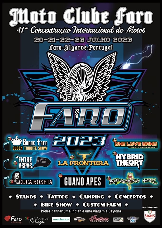 Faro 2023 Bands limeup