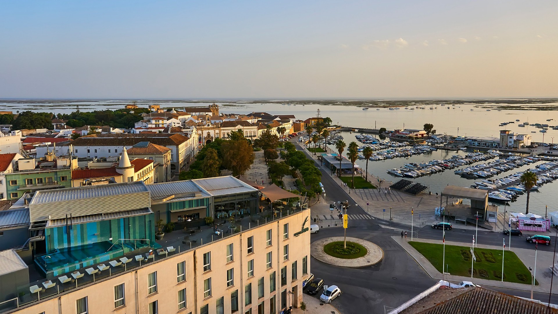 Hotel Faro foto aerea